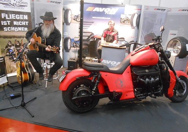 Avon Tyres bei der Custombike Show