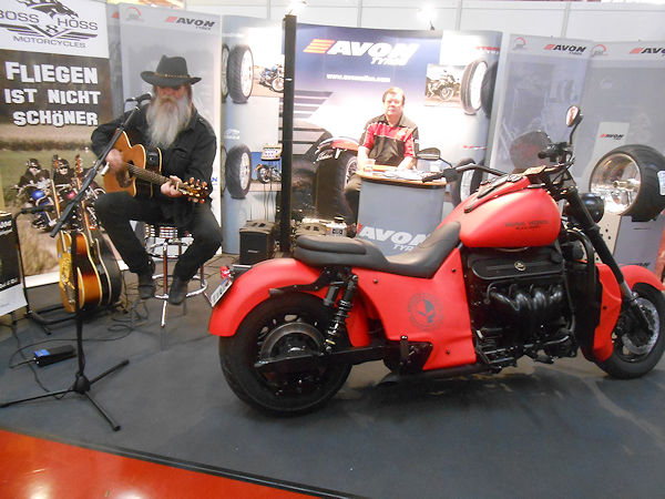 Avon Tyres bei der Custombike Show