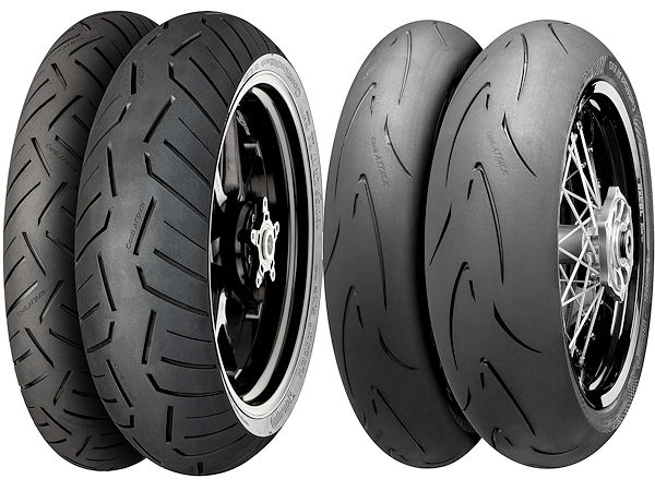 Conti neue Motorradreifen