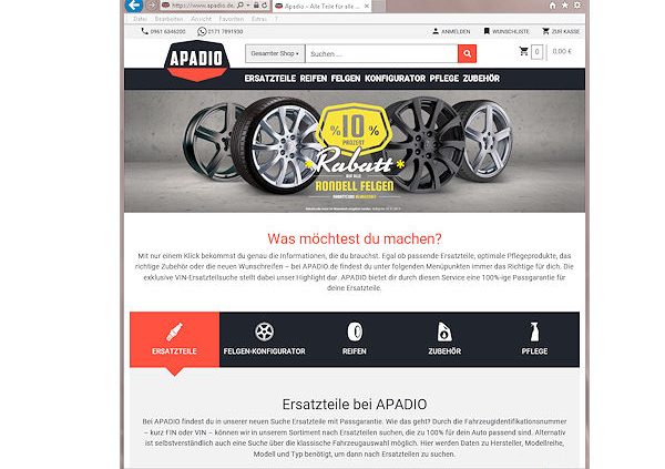 R.O.D. Leichtmetallräder Apadio