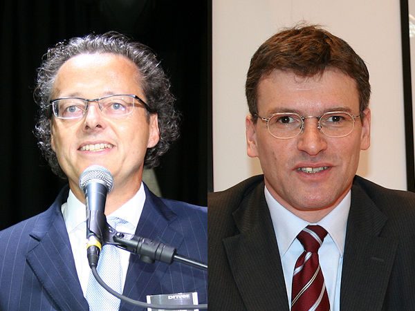 Schwöbel Michael links und Borchert Michael