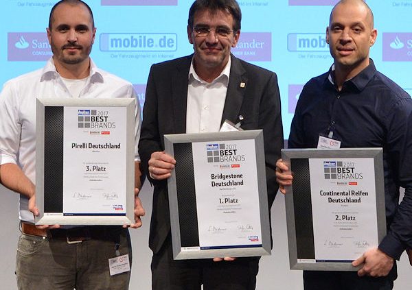 Bridgestone Best Brand bei Bike und Business