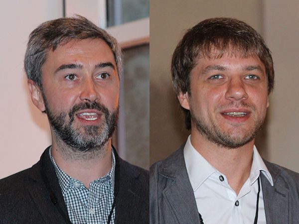 Varlygo Maxim links und Kaplun Aleksej