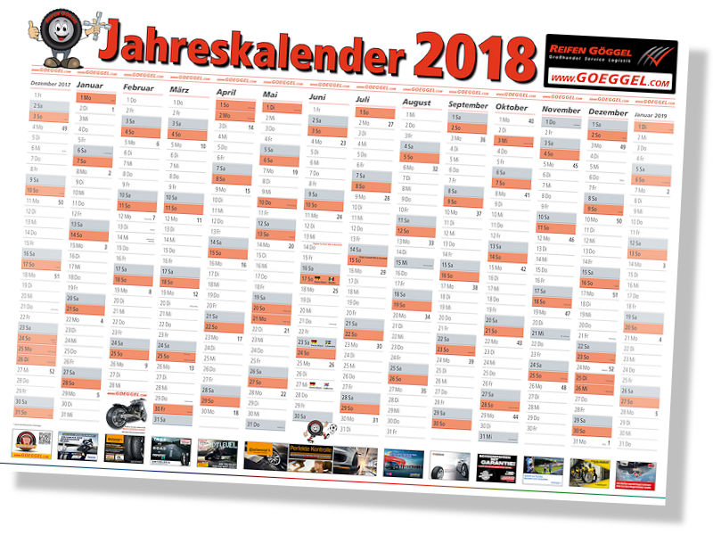 Reifen Göggel Wandplaner 3