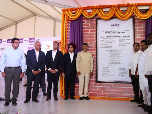 Apollo Grundsteinlegung Indien tb Apollo Grundsteinlegung Indien tb