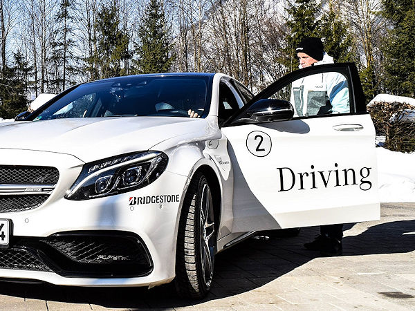 Bridgestone Mercedes Benz Driving Event in Saalfelden 1