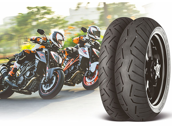 Conti aktuelle RoadAttack 3 Freigaben für KTMs Super Duke Modelle