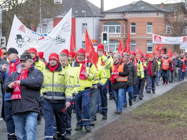 Continental Teves zweite Warnstreikrunde tb 1