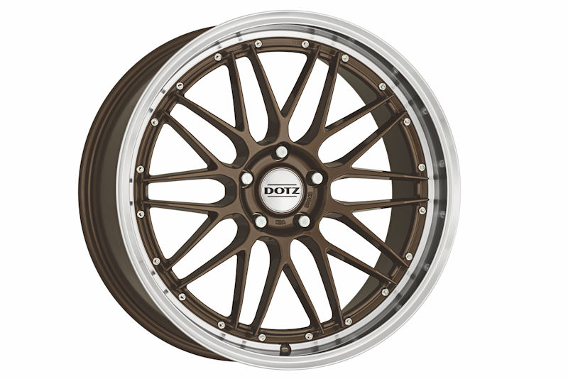 DOTZ Revvo bronze side press klein 1