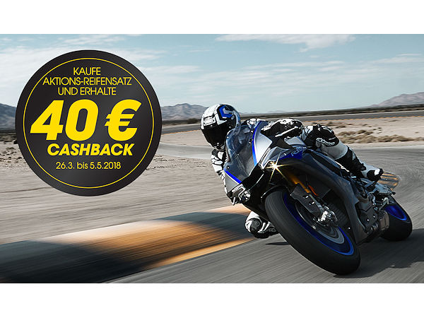 Dunlop Motorradreifen Cashback Aktion 1