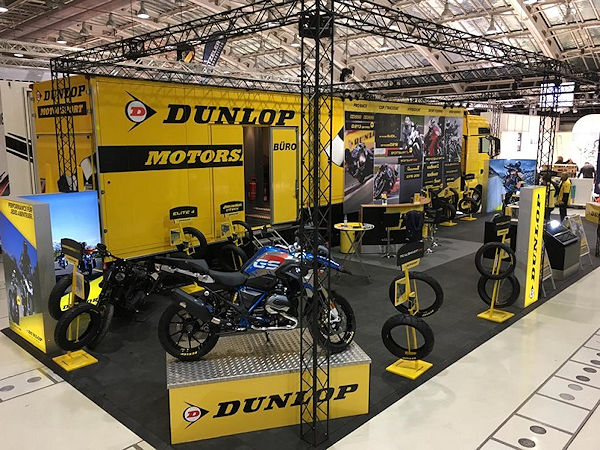 Dunlop bei der Motorräder 2018 1