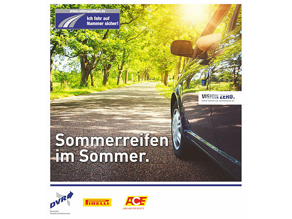 Initiative Reifenqualität Lkw Heckbeklebung 1