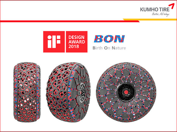 Kumho BON Birth of Nature iF Design Award tb 1