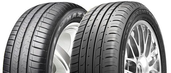 Maxxis Mecotra 3 links und Premitra HP5