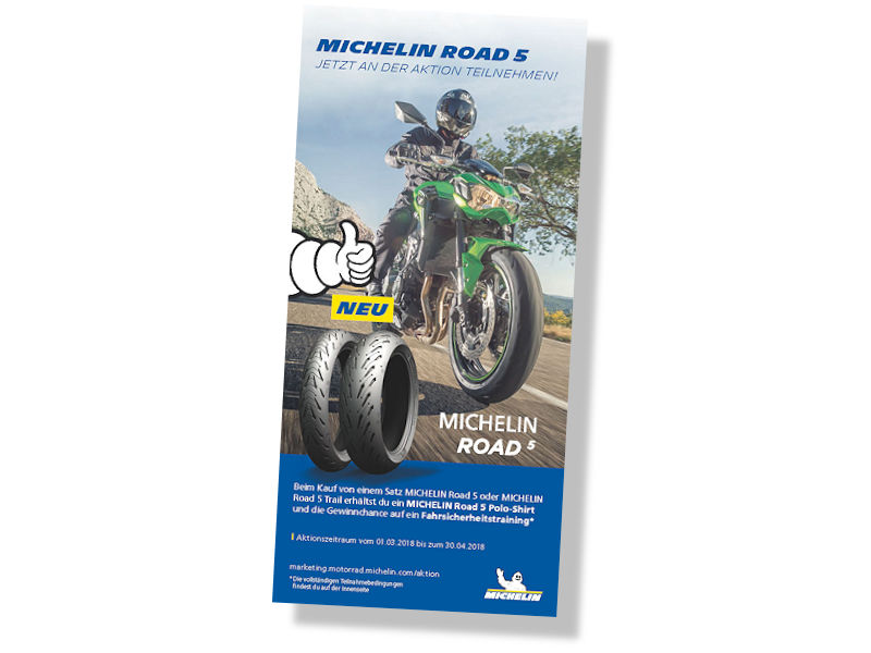 Michelin Road 5 Aktion 1