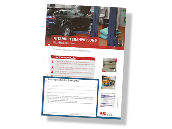 Springer Fachmedien Mitarbeiteranweisung Kfz Hebebühnen