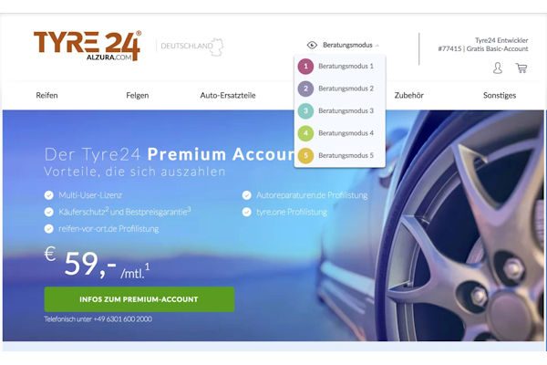 Tyre 24 neue Preise 1