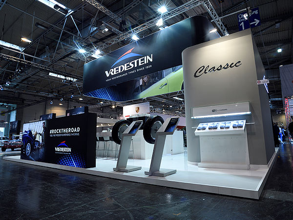Vredestein Techno Classica Messestand