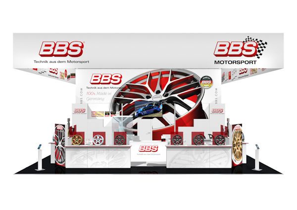 BBS Messestand Tire Cologen klein