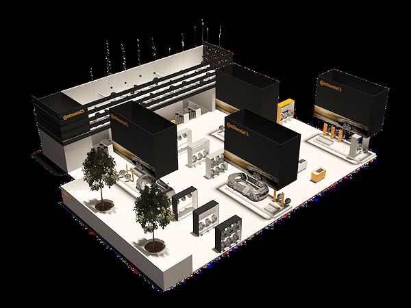 Conti bei der Tire Cologne