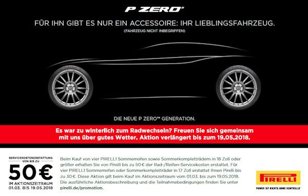 Pirelli Aktion