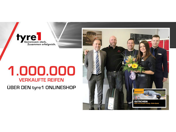 Tyre1 Shop eine Million tb