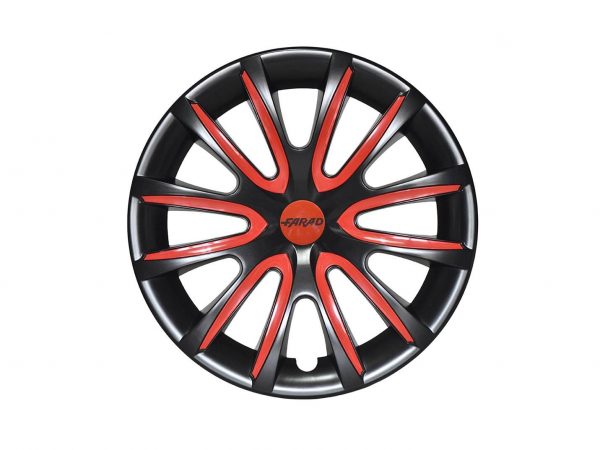 black red