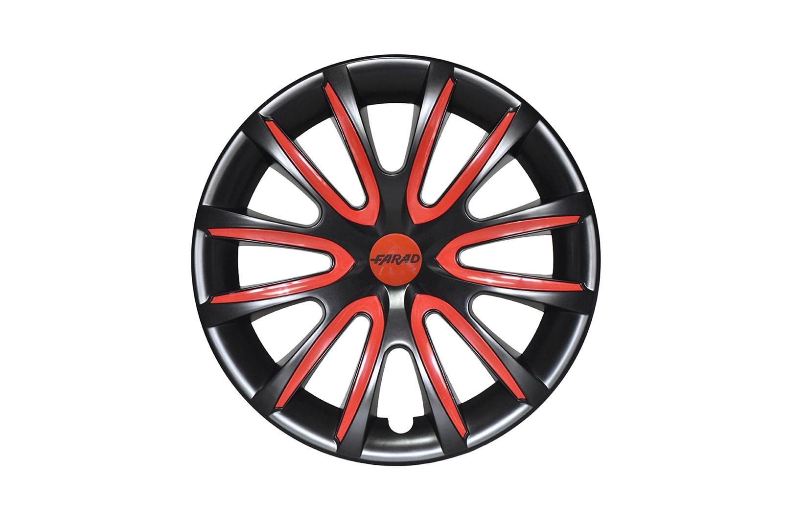 black red