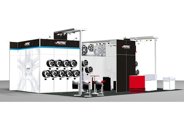Autec Messestand klein