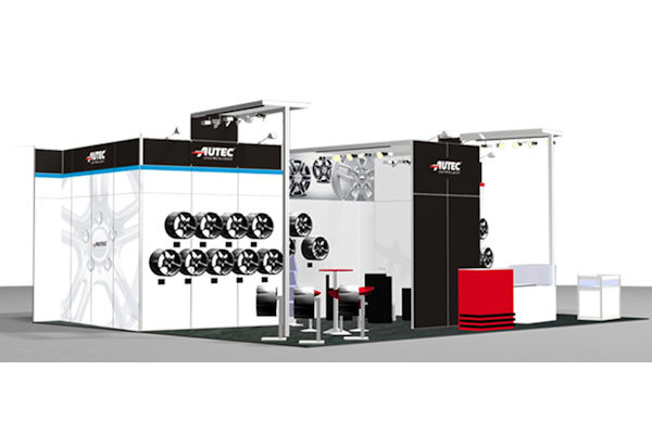 Autec Messestand klein