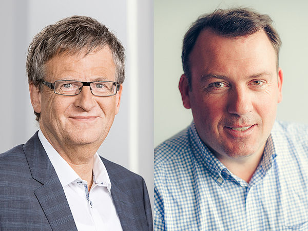 Werner Jörn.links und Foucart Matthieu