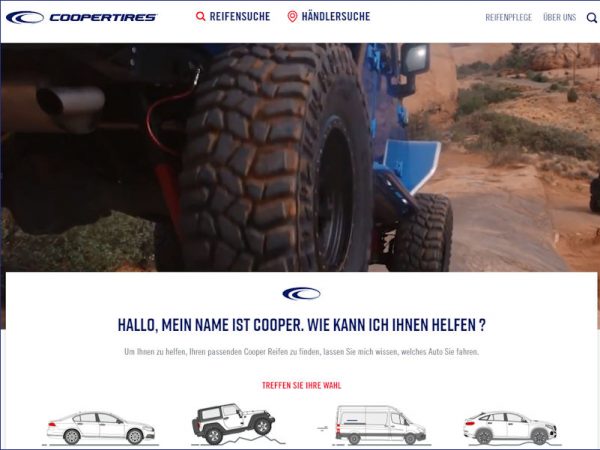 Cooper Websiite tb