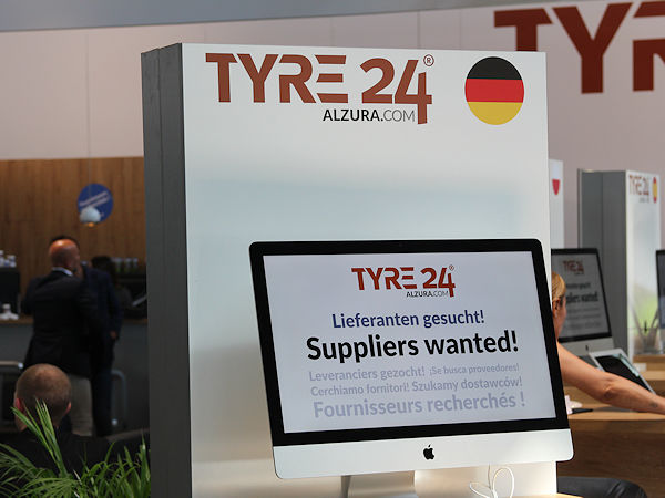 Saitow Tyre24 auf der Tire Cologne