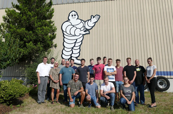 Ausbildungsstart bei Michelin klein