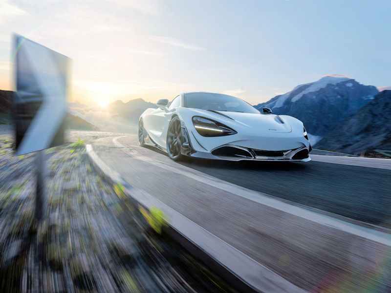 2 Novitec McLaren 720s Front Fahraufnahme tb