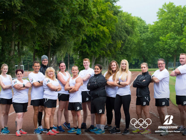 Gemeinsam stark2c zusammen ins Ziel – Olympiasieger Fabian Hambüchen und sein Team sind höchst motiviert für den „Bridgestone Great 10k“ im Herbst
