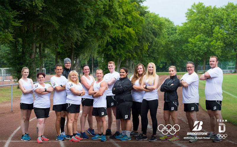 Gemeinsam stark2c zusammen ins Ziel – Olympiasieger Fabian Hambüchen und sein Team sind höchst motiviert für den „Bridgestone Great 10k“ im Herbst