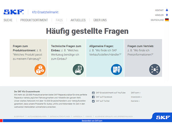 SKF Helpline startet