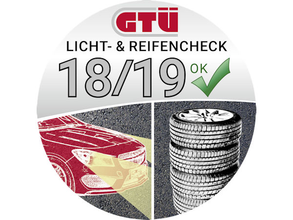 GTÜ Licht und Reifencheck