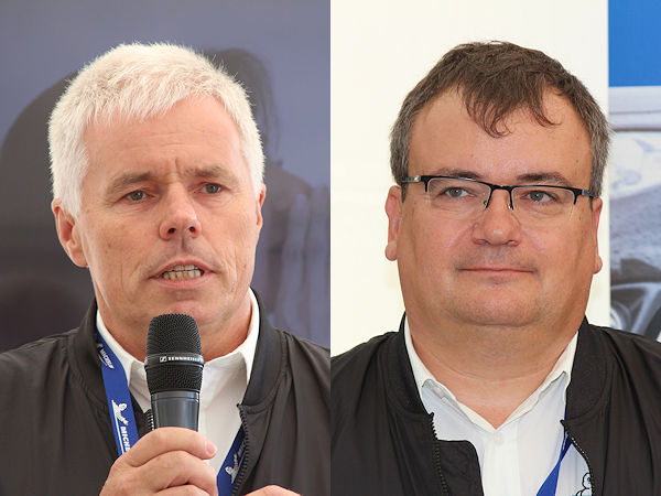 Kreiss Daniel links und Robert Pierre