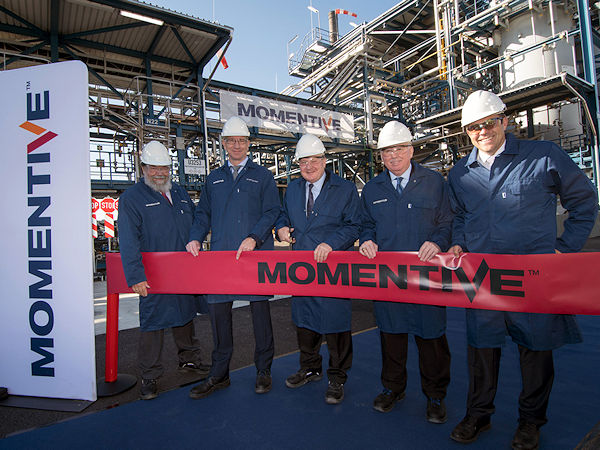 Momentive eröffnet Silan Produktion in Leverkusen