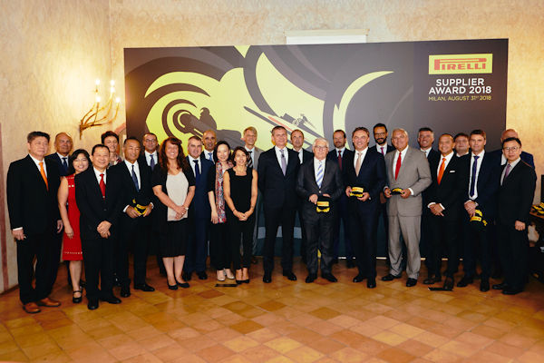 Pirelli Supplier Award 2018 klein