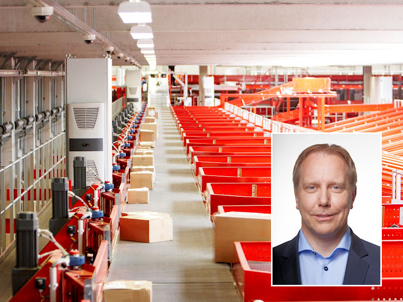 DPD Reifenmarkt Sortieranlage tb