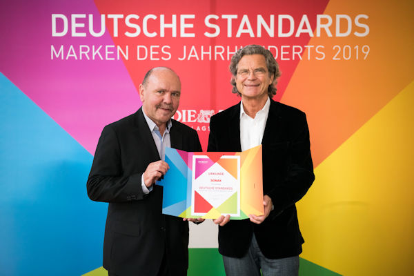 Auszeichnung Marke des Jahrhunderts klein