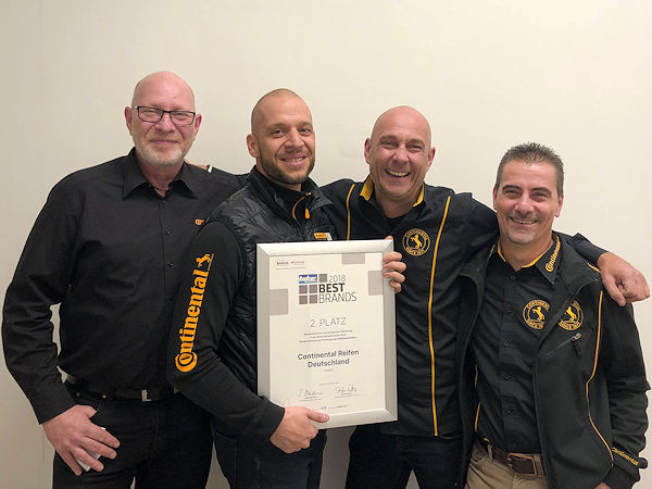Conti Zweiter bei Best Brands von Bike und Business