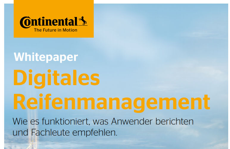 Digitales Reifenmanagement