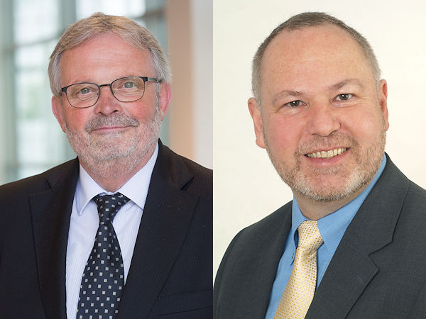 Drechsler Hans Jürgen links und Schwämmlein Michael