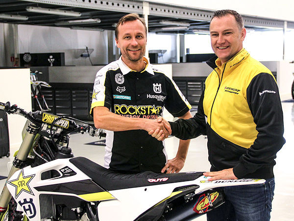 Dunlop und Husqvarna in der MXGP
