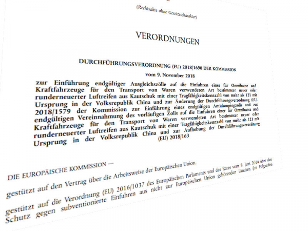 EU Antisubventionszölle tb