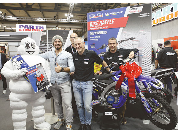 Parts Europe Verlosung mit Michelin